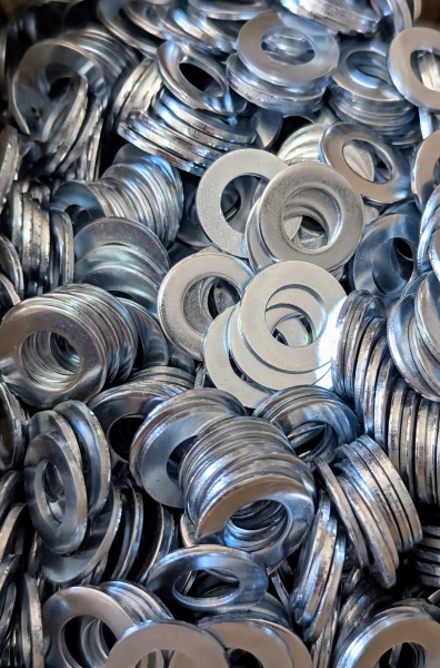 6,4x12x1,6 Stahl 140HV galv.verzinkt Scheiben Form A DIN125